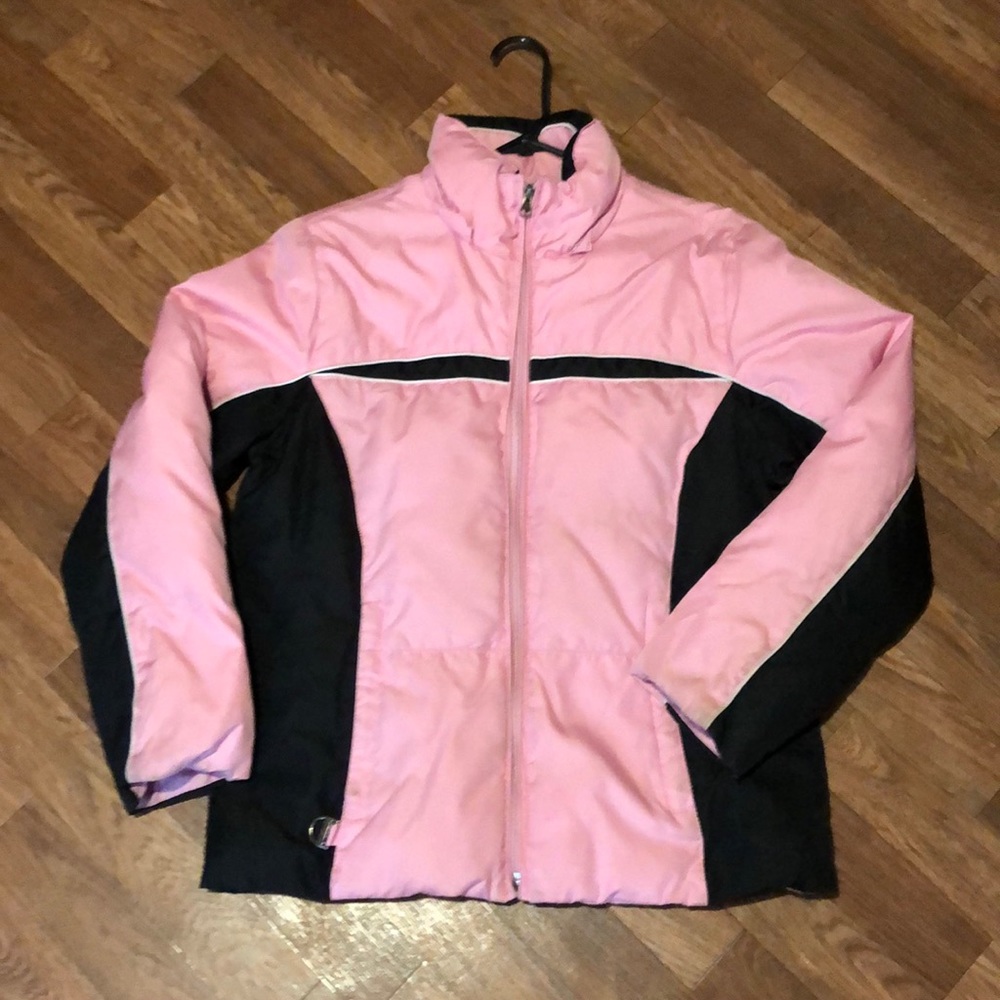 Girls Pink& Blk Puffer Coat,by Covington Sz.Sm!